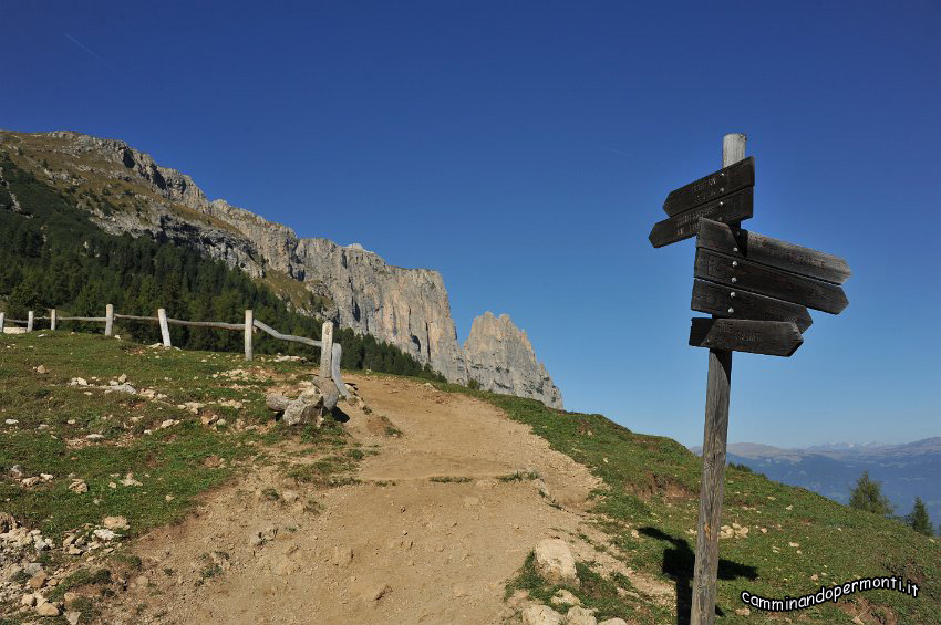 036 Ci ricongiunciamo con il sentiero proveniente dalla Malga Saltner.JPG